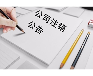 公司注銷(xiāo)